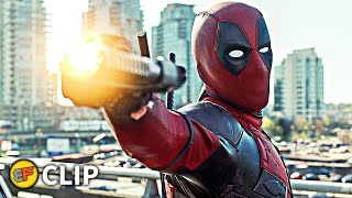 Deadpool Bullet Countdown Scene  Deadpool 2016 Movie Clip HD 4K [upl. by Gerrit710]