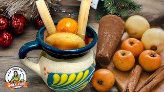 PONCHE NAVIDEÑO DELICIOSO ponchenavideño recetas lafondadedoñakris [upl. by Nivaj]