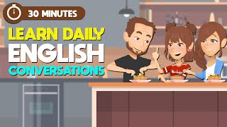 Learn Daily Habits English Conversations  Improve Your English Skills in 30 Minutes [upl. by Akienaj]