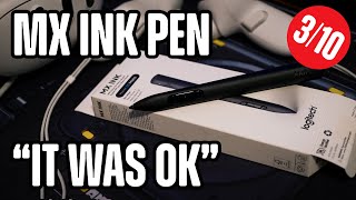 Logitech MX INK Review  From someone who does VR art for real [upl. by Anaek]