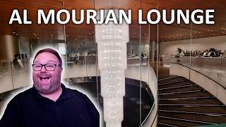 Qatar Airways Al Mourjan Business Lounge in Doha  An Exclusive Tour [upl. by Daffie]