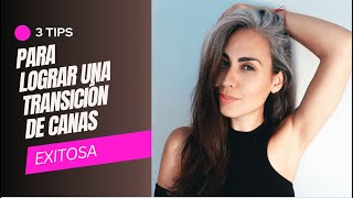 3 Tips para Comenzar tu Transición de Canas [upl. by Alleyne]