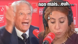 GazaAlgérieMacron  Dominique De Villepin met la MISÈRE à Léa Salamé [upl. by Kali620]