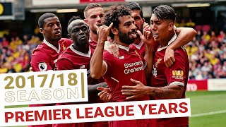 Every Premier League Goal 201718  Salah takes the Premier League by storm [upl. by Anoik]