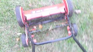 TroyBilt Edapt 16quot Reel Mower Lawn Mower [upl. by Audly]