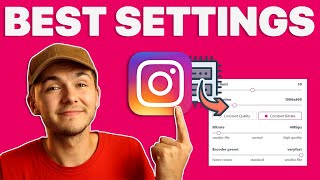 What is the best video format for Instagram  Aspect ratio bitrate fps resolution [upl. by Nodaj]