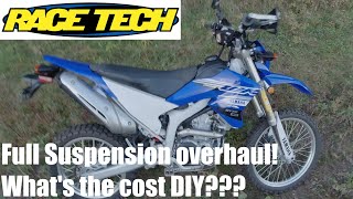 I put RaceTech Gold Valves and Springs on my WR250R  First impressions and how much did it cost [upl. by Arotahs570]