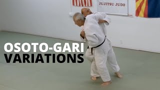 OsotoGari Variations  Riki Judo Dojo [upl. by Nnanerak]