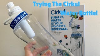 Trying the Cirkul water bottle [upl. by Etteve]