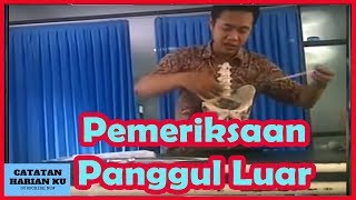 Cara Pemeriksaan Panggul Luar pada ibu hamil keren sekali Yuk di praktekkan [upl. by Inez]