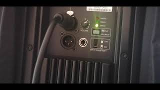 Rcf art 745 mk4 met de mixer Allen amp Heath zedi 10fx [upl. by Guarino]