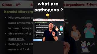 Harmful Microorganisms  microorganisms  Friend and Foe  class 8 science chapter 2 [upl. by Ynafit]