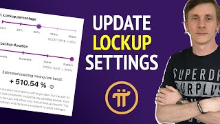 Pi Network  Lockup Update  How To Update Lockup Settings in Pi Network [upl. by Thorfinn]