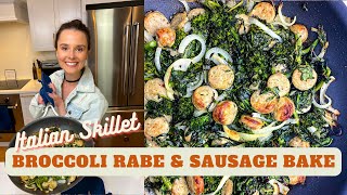 Broccoli Rabe and Sausage Italian Skillet [upl. by Schilit]