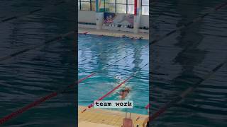 team work swimming classteamwork competition swimmingpoolvlog coaching foryou [upl. by Hailey]