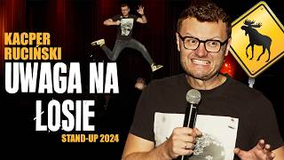 Kacper Ruciński  quotUWAGA NA ŁOSIEquot  całe nagranie 2024 standup [upl. by Enerol979]