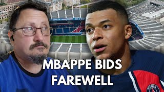 Kylian Mbappe Bids Farewell to PSG football footballnews [upl. by Marilyn]