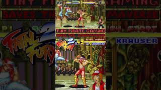 Wolfgang Krauser is Strong FATAL FURY 2 terrybogard fatalfury2 gaming snk snkneogeo [upl. by Enyawad340]