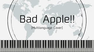 Bad Apple Multilanguage Cover by Avlönskt but its a Piano Cover [upl. by Cohn47]