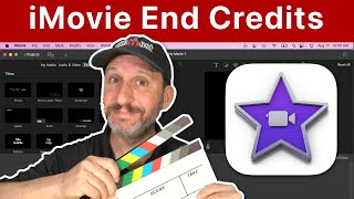 How To Add Credits With iMovie [upl. by Feirahs]