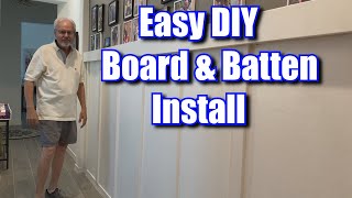 Easy Board and Batten Wall Paneling [upl. by Divad]