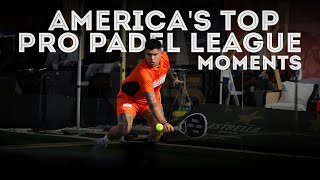 Best Pro Padel League Highlights in America [upl. by Ecirtac]