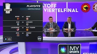 MySportsExperten über die PlayoffViertelfinals [upl. by Leahcimluap345]