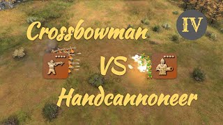 Crossbowman vs Handcannoneer in Imperial [upl. by Geehan]