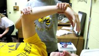 Posterolateral Rotary Instability test for the Elbow [upl. by Nrubliw]