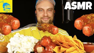 ASMR Essen von der Imbissbude Currywurst 😋🇩🇪 ASMR Deutsch  GFASMR [upl. by Ecyaj]