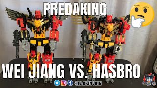 Weijiang Predaking vs POTP Predaking Comparison [upl. by Dnomrej]