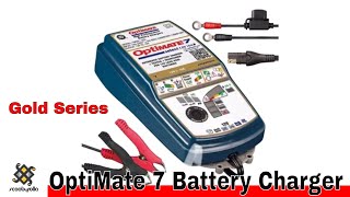 OptiMate 7 Select 12V 10A Vehicle Battery Charger Gold Series [upl. by Harrell]