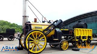 History about The Rocket A Steam Locomotive  Steam Culture [upl. by Stelle]