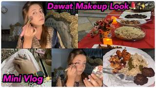 Dawat Makeup Look✨💄How to use TV stick properly😃Aur dawat ka fun Vlog😍😍 [upl. by Lupe704]