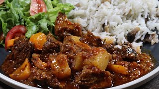 EASY BEEF RECIPE  THE BEEF BEEF STEW FOR RICE  BEEF STEW RECIPE  DINNER IDEA [upl. by Stead7]