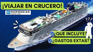 HOY CRUCERO POR EL MEDITERRÁNEO 2024 que incluye  gastos adicionales  NCL 2024 Epic [upl. by Nilhtac]