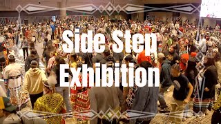 Side Step Exhibition  2023 Hunting Moon Pow Wow  Powwowscom [upl. by Enialedam813]