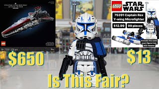 LEGO Controversy UCS Venator Rex Minifigure Coming to 13 Set [upl. by Abner189]