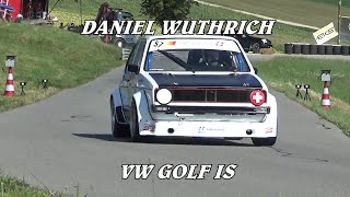 BERGRENNEN OBERHALLAU 2024  DANIEL WUTHRICH  VW GOLF IS 2000  VIDEOCLIP BY BELLUNOVIDEO [upl. by Asillem]