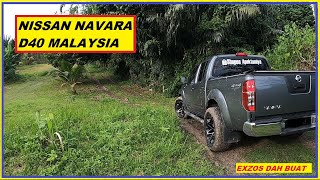 Nissan navara d40 try layan off road kecil kecilan di kaula pilah negeri sembilan Malaysia [upl. by Wiencke]