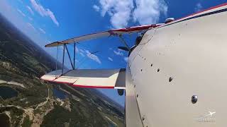 Ranger Airshow Stearman Aerobatics Mark Mastren [upl. by Ikceb949]