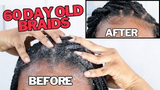 How to Refresh and Wash Knotless Box Braids [upl. by Walrath958]