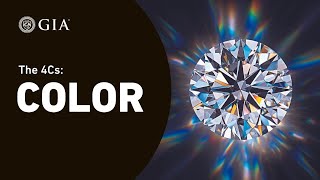 4Cs of Diamond Quality Diamond Color Grading by GIA [upl. by Noyerb]