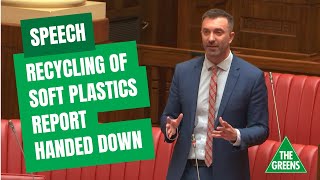 Recycling of Soft Plastics Report handed down [upl. by Eissalc]