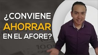 ¿CONVIENE HACER APORTACIONES VOLUNTARIAS EN LA AFORE  Finanzas Personales [upl. by Nnahgaem]