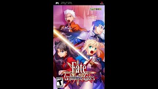 FateUnlimited Codes PSP  Bazett Arcade Mode Playthrough [upl. by Aseret]