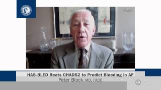 Heart Minute  HASBLED Beats CHADS2 to Predict Bleeding in AF [upl. by Oiluj]