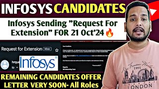 Infosys Joining Extension Shocking Update  Joining News  Offer Letter Mysore Training Onboarding [upl. by Eyaj]