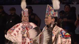 Womens Southern Buckskin  2022 Gathering of Nations  Powwowscom [upl. by Imis]