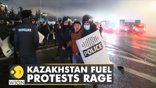 Russialed military alliance deploys peacekeepers in protesthit Kazakhstan  International News [upl. by Wren]